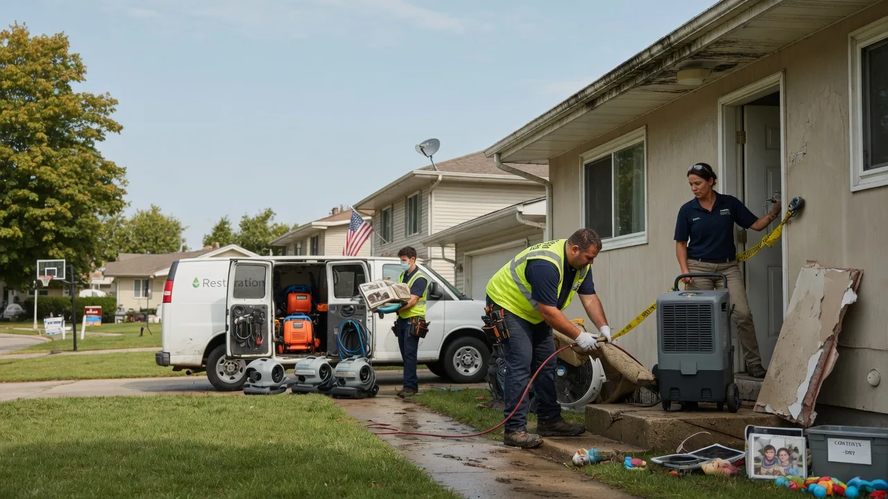 Water Damage Restoration in Java Center, NY near me
